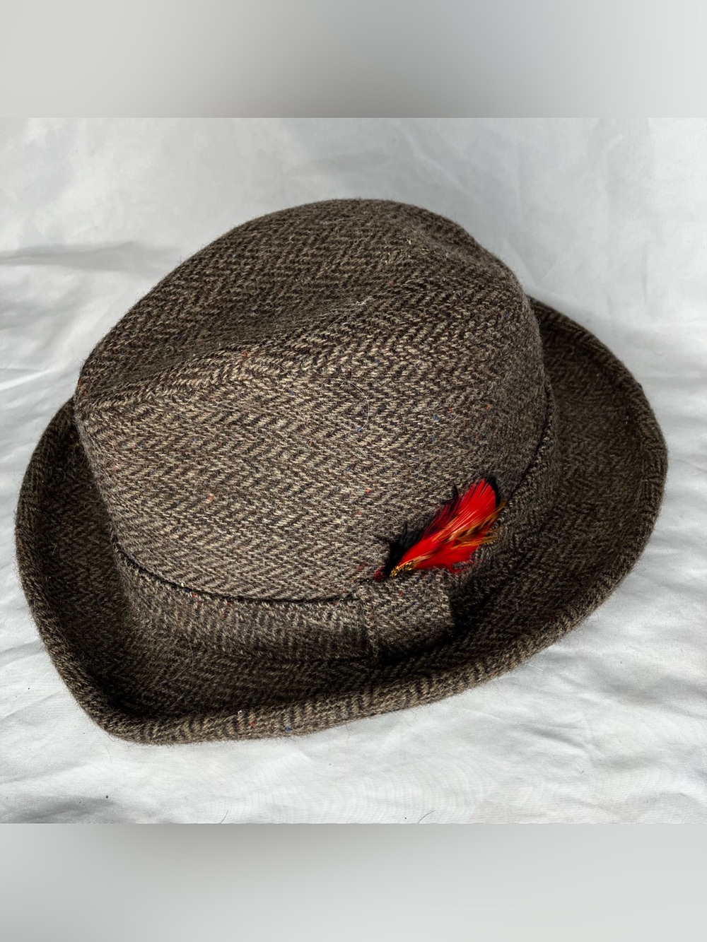 Stetson VTG wool fedora hat Small